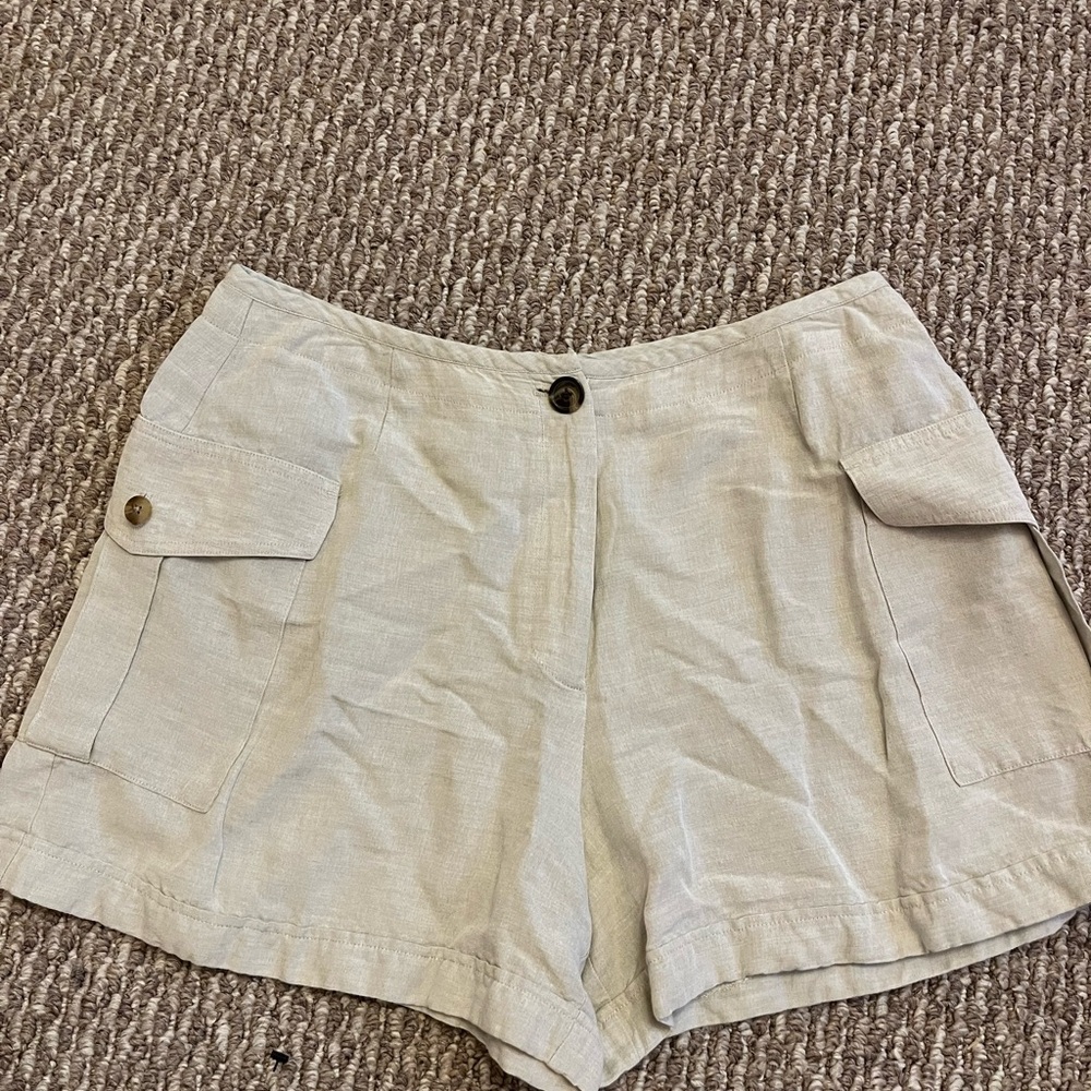 AK Women's Flax Linen Shorts